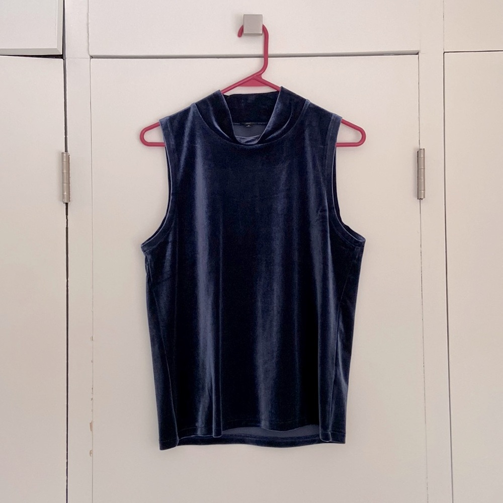 Jcrew velvet sleepless top